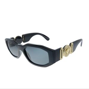 New Authentic Versace Black Unisex Sunglasses. Trending Summer 2024 Luxury Style